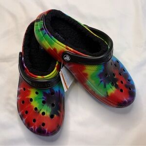 Crocs Classic Lined Tie-Dye Clog